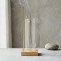 Suspended Glass Ash-Catcher Incense Holder