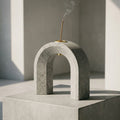 Concrete Arch Incense Holder