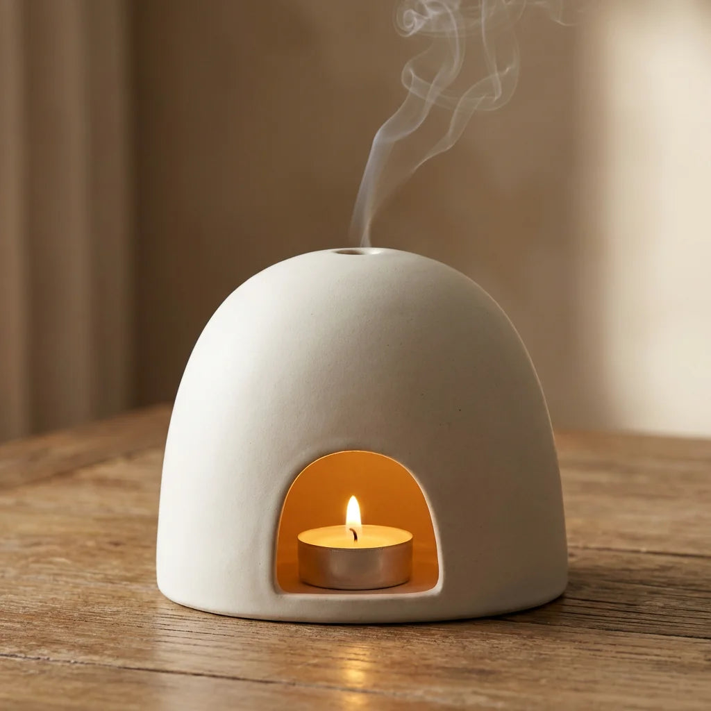 Cave Arch Burner with Tea Light