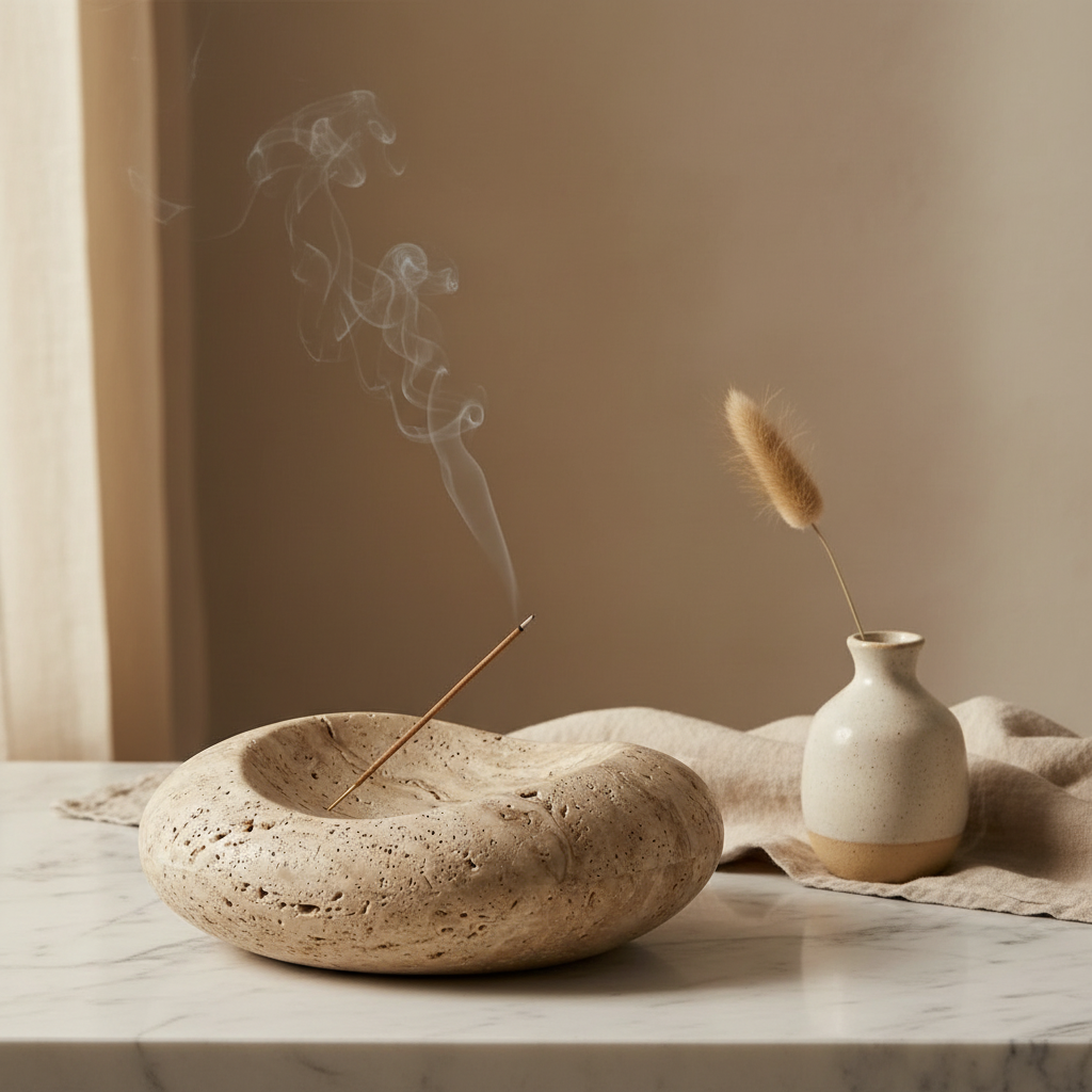 Signature Handcrafted Statement Holder - lifestyle scene