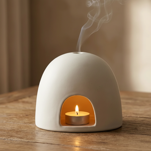 Cave Arch Burner with Tea Light - detail shot