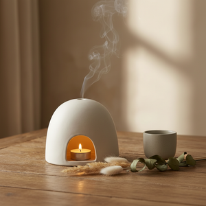 Cave Arch Burner with Tea Light - lifestyle scene